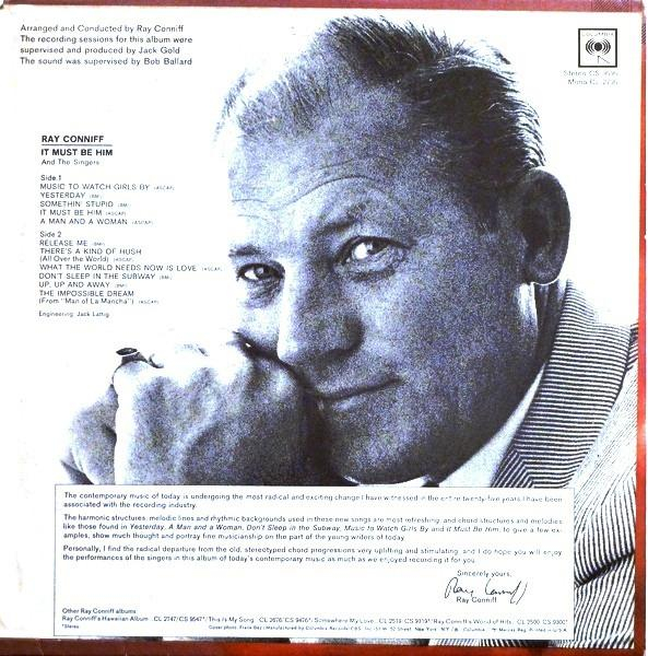Ray Conniff And The Singers - It Must Be Him (Disc Vinil) [2]