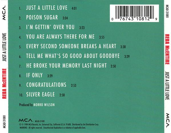 Reba McEntire - Just A Little Love [2]
