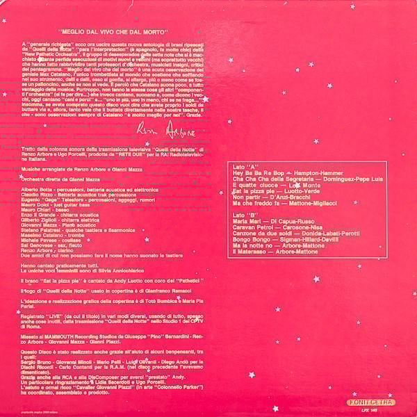 Renzo Arbore - Quelli Della Notte N. 2 [2]