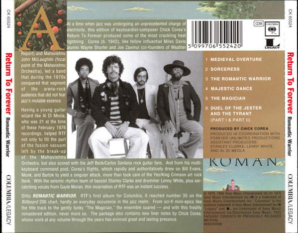 Return To Forever - Romantic Warrior [2]