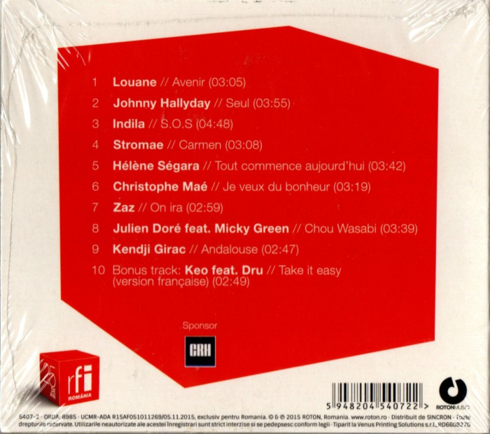 RFI România - Muzică Franceză (CD) [2]
