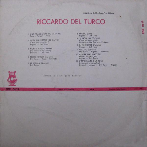 Riccardo del Turco - Riccardo Del Turco (Disc Vinil) [2]