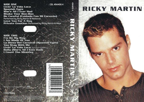 Ricky Martin - Ricky Martin, (Casetă Audio) [2]