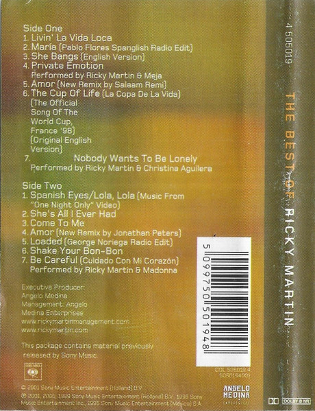 Ricky Martin – The Best Of Ricky Martin (CASETA) [2]
