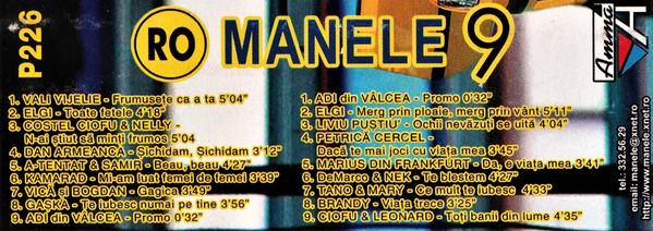 RO Manele 9, (Casetă Audio) [2]