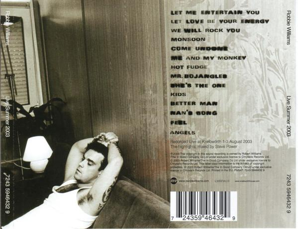 Robbie Williams - Live Summer 2003 [2]
