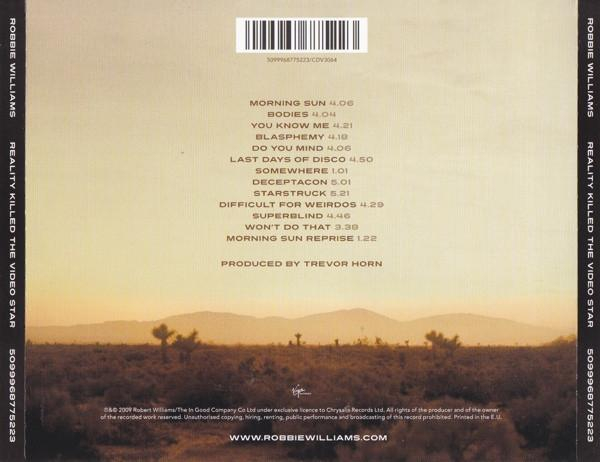 Robbie Williams - Reality Killed The Video Star [2]