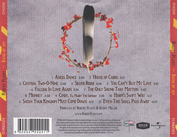 Robert Plant - Band Of Joy (CD) [2]