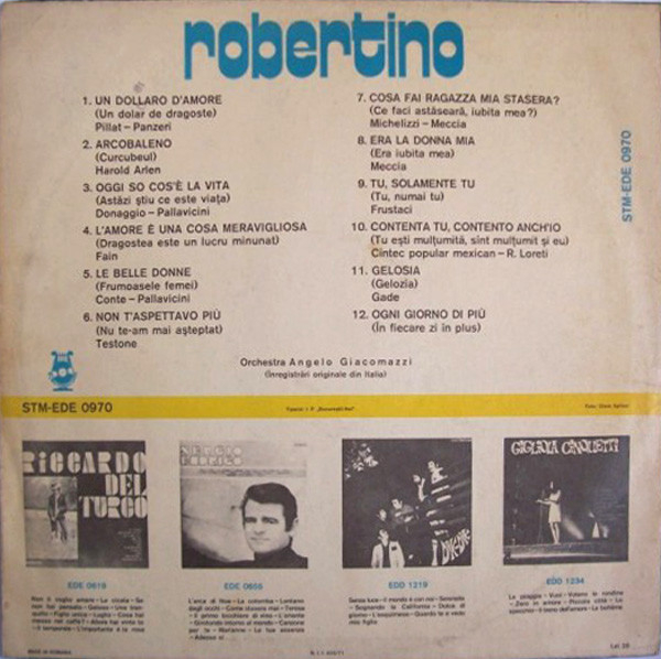 Robertino Loretti - Robertino, (Disc Vinil) [2]
