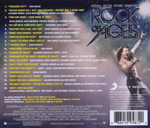 Rock Of Ages: Original Motion Picture Soundtrack (CD Audio) [2]