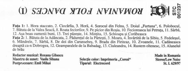 Romanian Folk Dances, (Casetă Audio) [2]