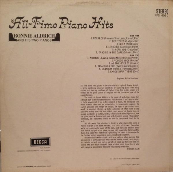 Ronnie Aldrich And His Two Pianos - All-Time Piano Hits [2]