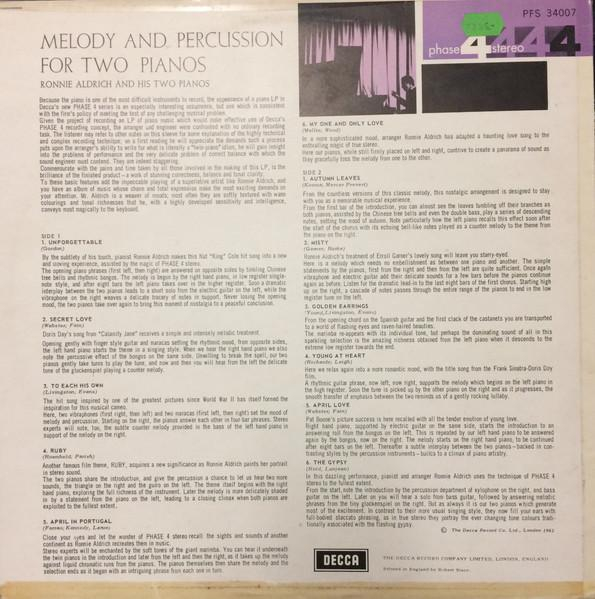 Ronnie Aldrich And His Two Pianos - Melody And Percussion For Two Pianos [2]