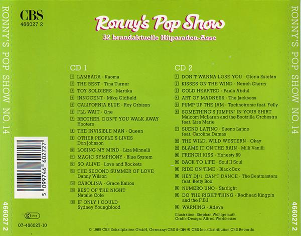 Ronny's Pop Show 14 (32 Brandaktuelle Hitparaden-Asse), (CD) [2]
