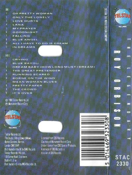 Roy Orbison - The Legendary Roy Orbison - The Greatest Hits (Caseta Audio) [2]