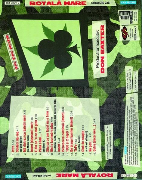 Royală Mare - Soldați ZiG-ZaG , (CD) [2]