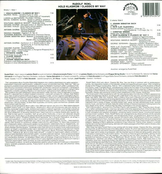 Rudolf Rokl - Classics My Way (Disc Vinil) [2]