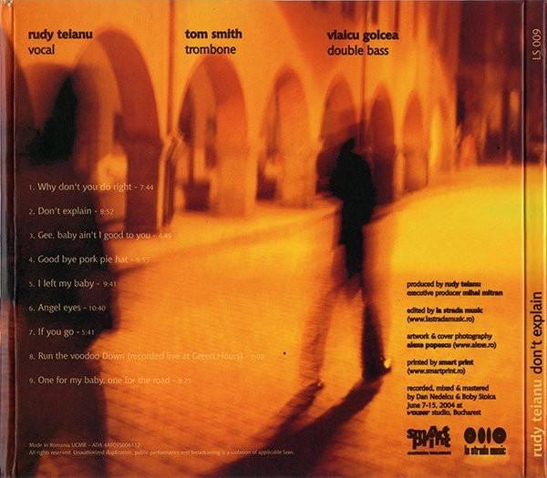 Rudy Teianu - Don't Explain (CD) [2]