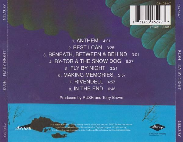 Rush - Fly By Night (CD) [2]