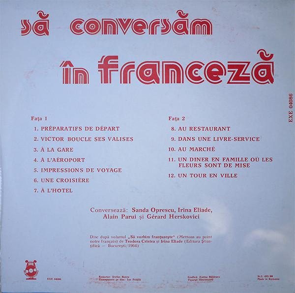 Să Conversăm În Franceză, (Disc Vinil) [2]