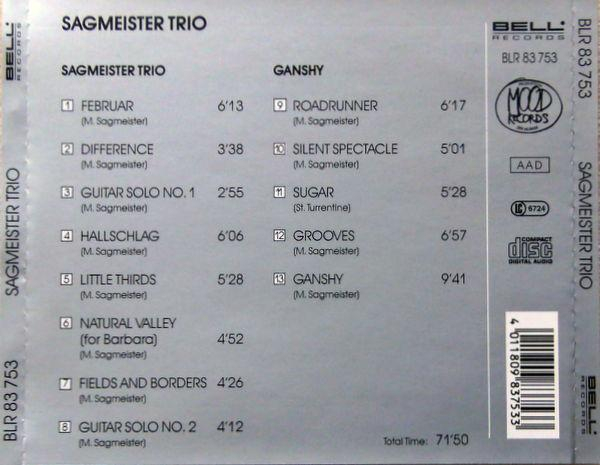 Sagmeister Trio - Sagmeister Trio / Ganshy [2]