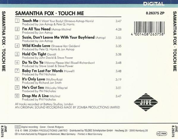 Samantha Fox - Touch Me (CD) [2]
