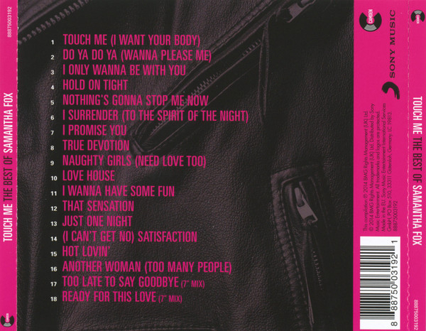 Samantha Fox – Touch Me – The Best Of Samantha Fox (CD) [2]