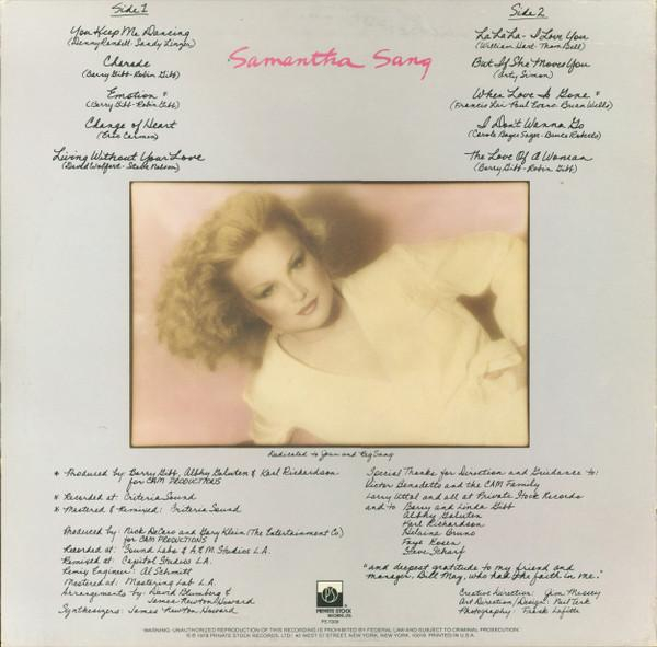Samantha Sang - Emotion (Disc Vinil) [2]