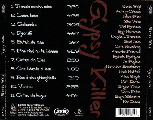 Sanda Weigl – Gypsy Killer (CD) [2]