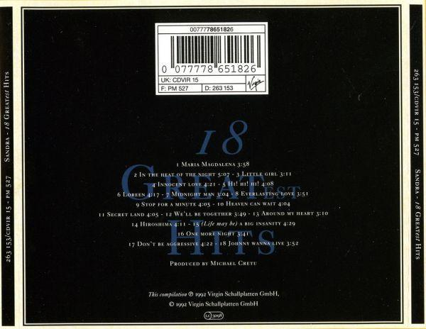 Sandra - 18 Greatest Hits [2]