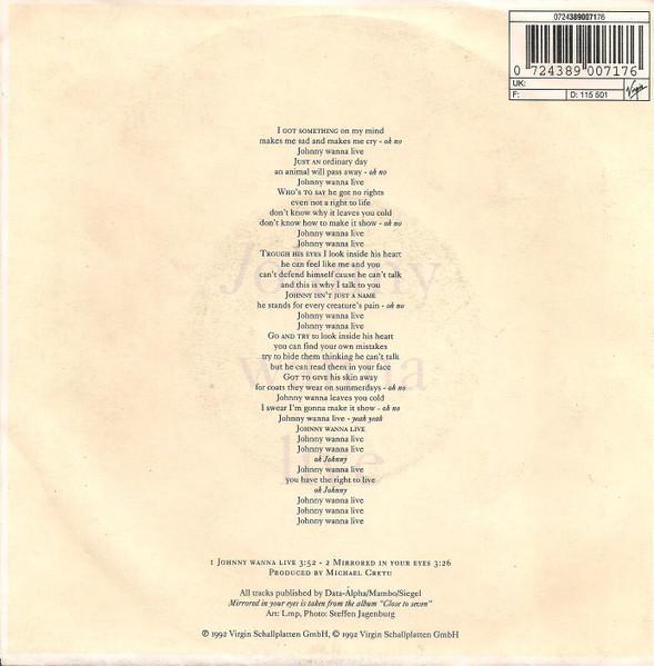 Sandra - Johnny Wanna Live (Disc Vinil) [2]
