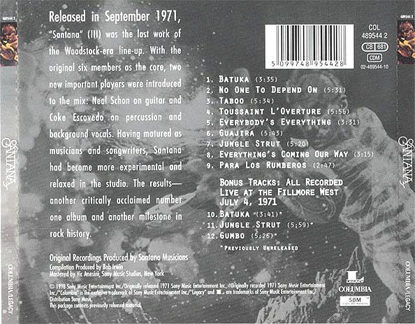 Santana - Santana III [2]