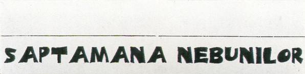 Saptamana Nebunilor (Caseta Audio) [2]