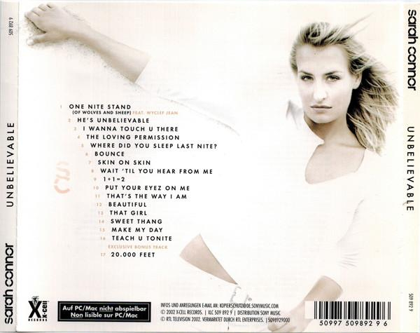 Sarah Connor - Unbelievable (CD) [2]