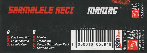 Sarmalele Reci - Maniac (Casetă Audio) [2]