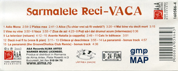 Sarmalele Reci - Vaca (Caseta Audio) [2]