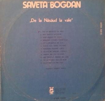 Saveta Bogdan - De La Năsăud La Vale [2]