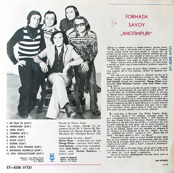 Savoy - Anotimpuri [2]