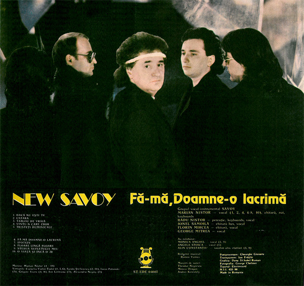 Savoy - Fă-mă, Doamne-o Lacrimă [2]