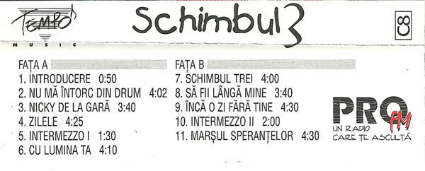 Schimbul 3 – Schimbul 3 (CASETA) [2]