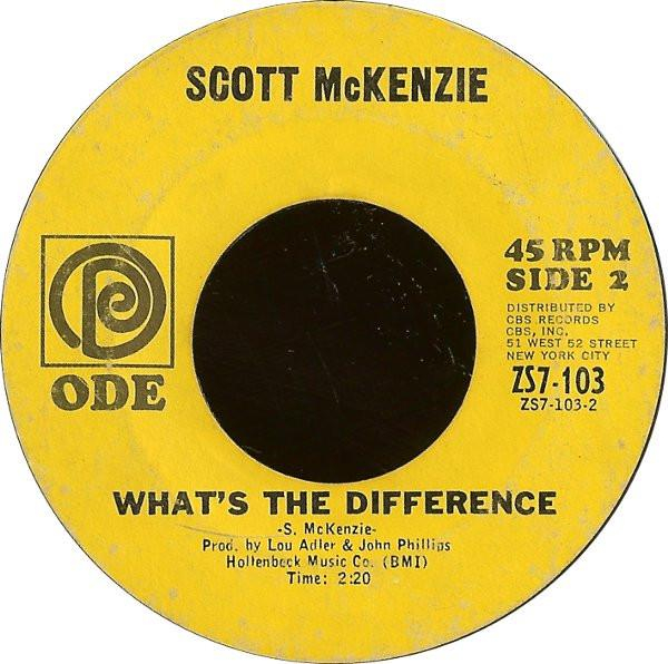 Scott McKenzie - San Francisco (Be Sure To Wear Flowers In Your Hair) (7 Inch), (Disc Vinil) [2]