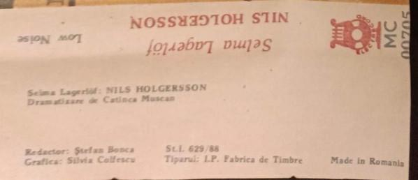 Selma Lagerlöf - Nils Holgersson (Caseta Audio) [2]