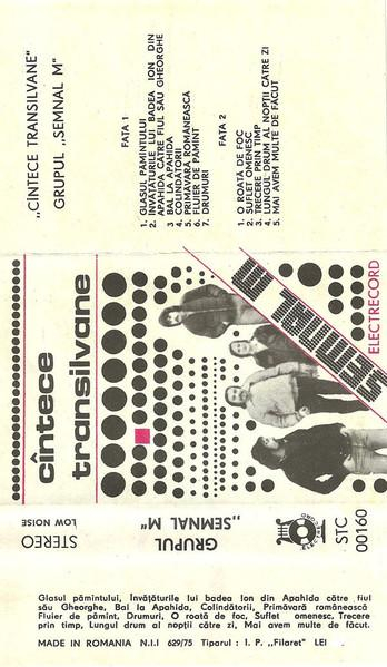 Semnal M - Cîntece Transilvane (Casetă Audio) [2]