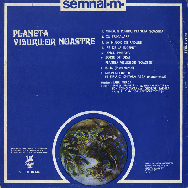 Semnal M - Planeta Visurilor Noastre, (Disc Vinil) [2]