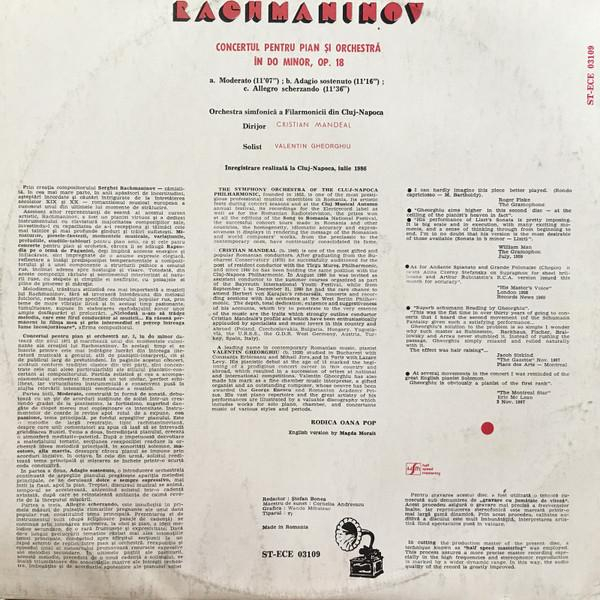Sergei Vasilyevich Rachmaninoff - Concerto No 2 For Piano And Orchestra In C Minor Op 18 [2]