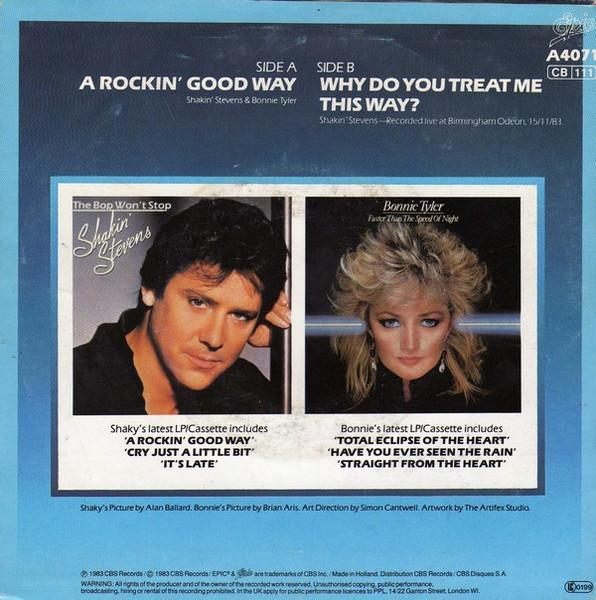 Shakin' Stevens - A Rockin' Good Way (7 Inch) [2]