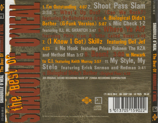 Shaquille O'Neal - The Best Of Shaquille O'Neal (CD) [2]