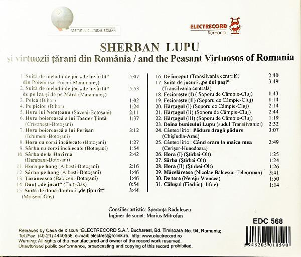 Sherban Lupu - Și Virtuozii Țărani Din România = And The Peasant Virtuosos Of Romania [2]