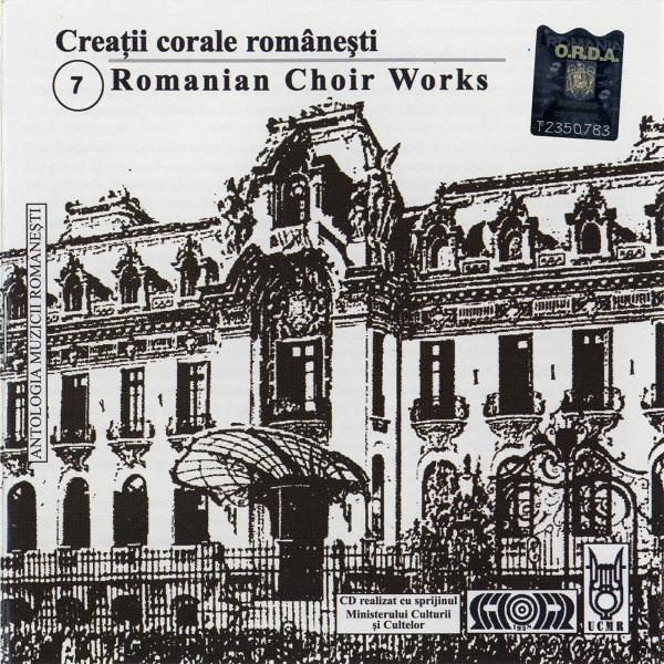 Sigismund Toduță - Creații Corale Românești 7 Romanian Choir Works, (CD) [1]