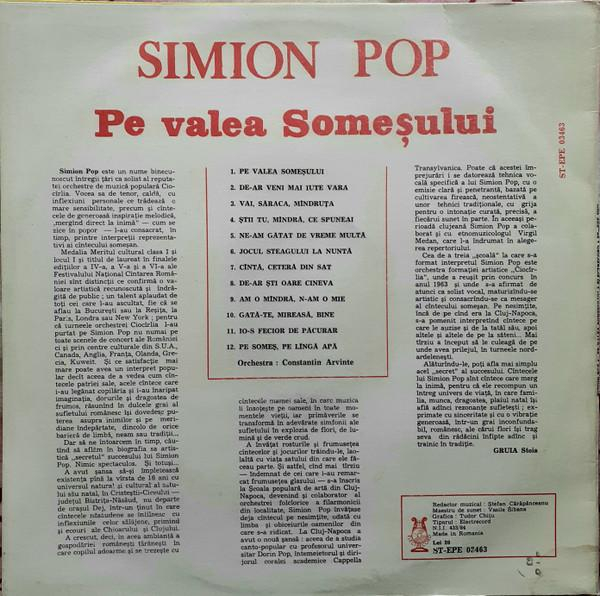 Simion Pop - Pe Valea Someșului (Disc Vinil) [2]